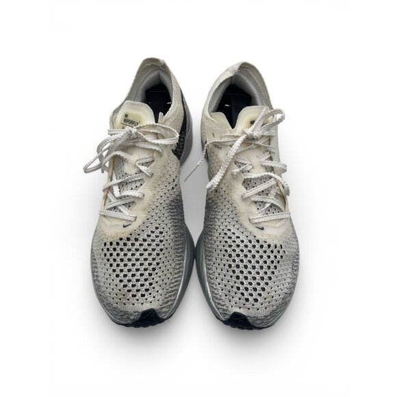 Nike ZoomX Vaporfly NEXT% 3 White Dark SmokeGrey DV4129-100 Women’s SZ 6 - Picture 3 of 7